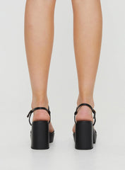 Shanda Heels Black