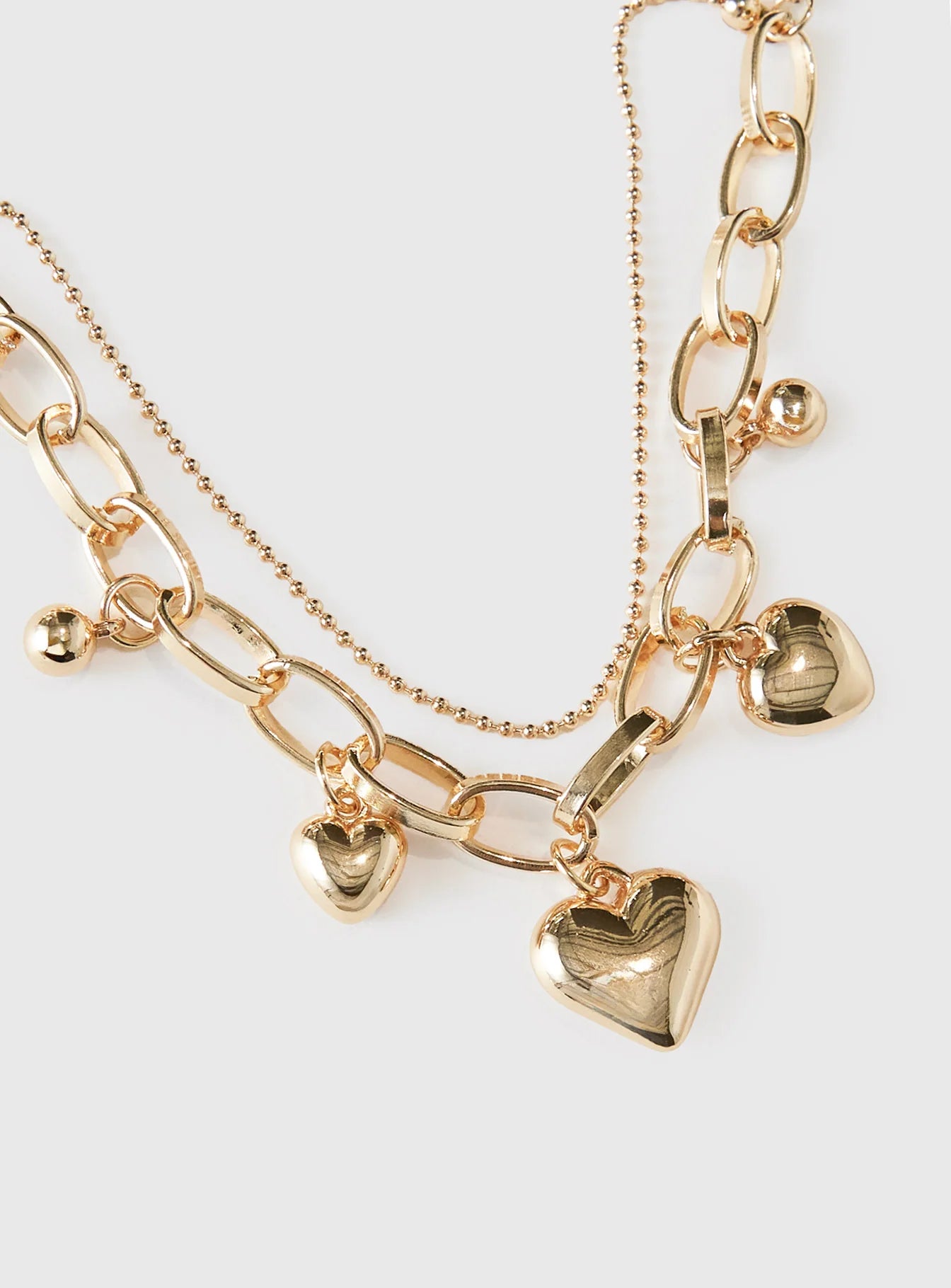 In Heaven Charm Bracelet Gold