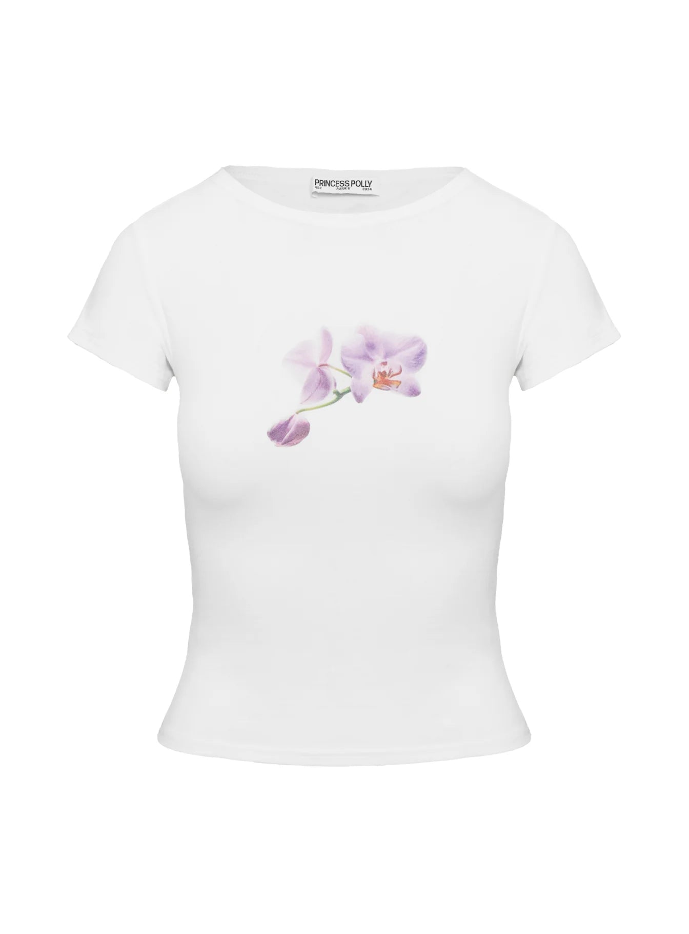 New Light Graphic Top White