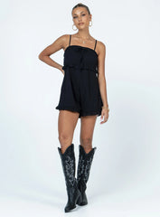 Jennie Romper Black