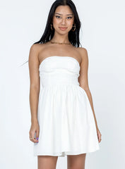 Stellia Mini Dress White