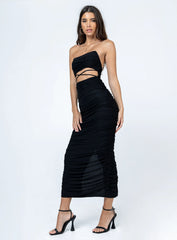 Lapira Maxi Dress Black