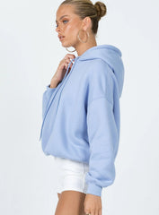 Love Yourself Hoodie Blue
