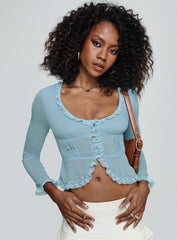Guillet Long Sleeve Top Blue
