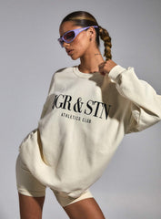 JGR & STN Mode Sweatshirt Ivory