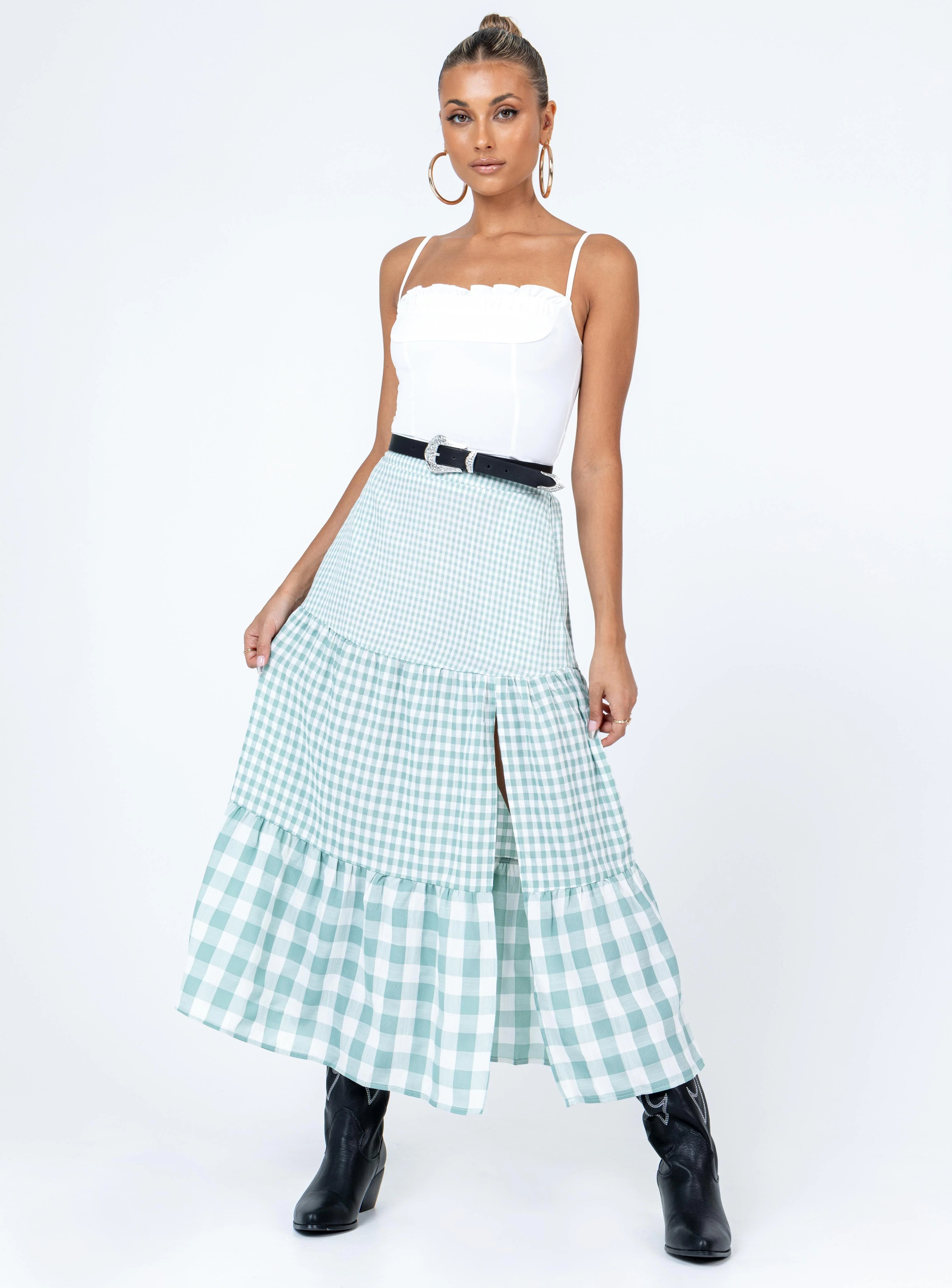 Lilla Top White
