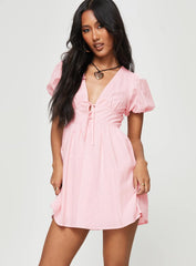 Raleigh Mini Dress Pink
