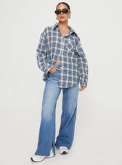 Seymour Shirt Blue Check