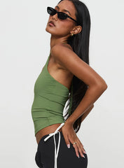 Ezekiel Nylon Top Green
