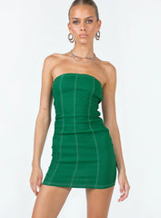 Cinder Mini Dress Green