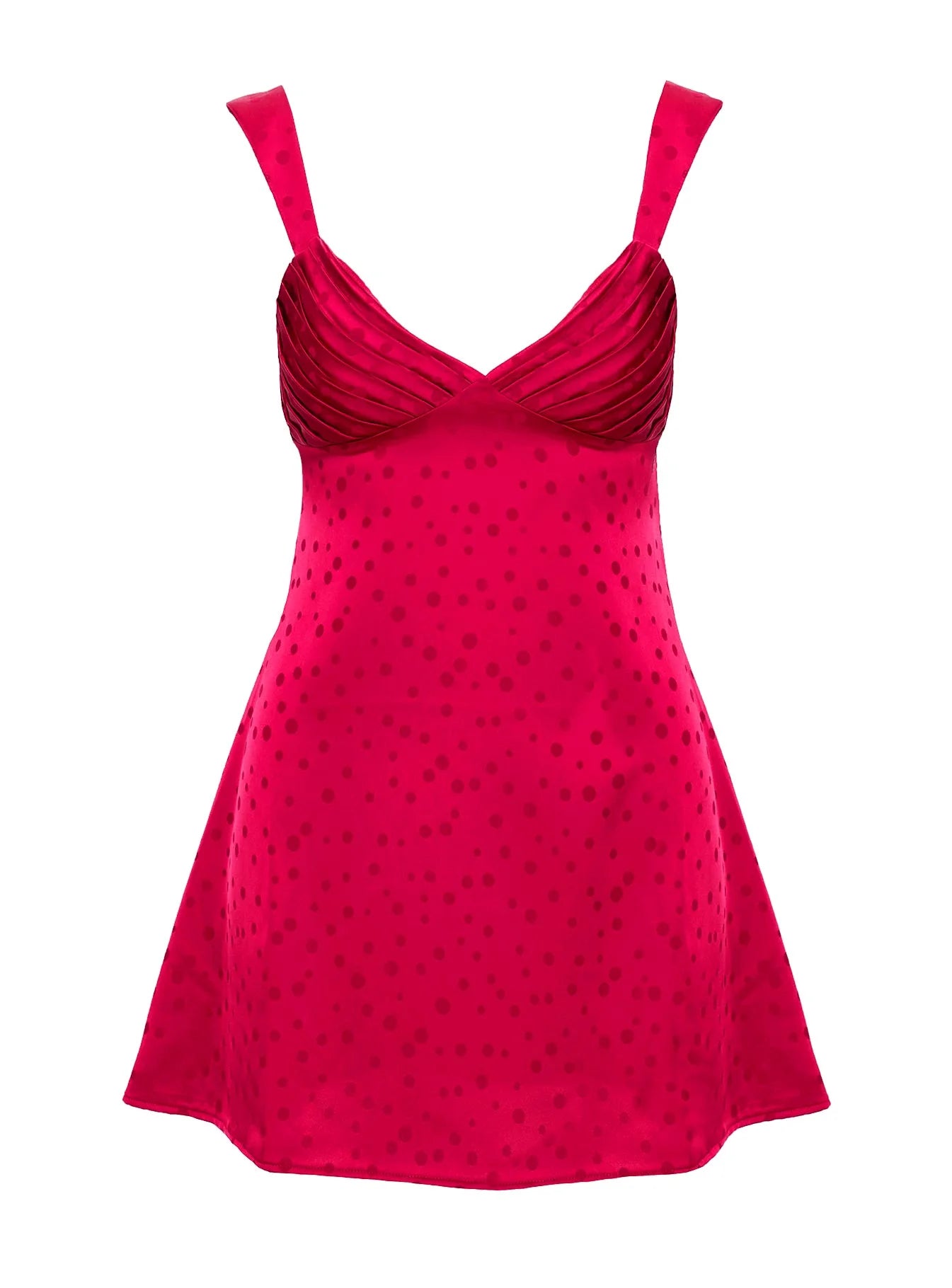 Evadine Mini Dress Red Curve