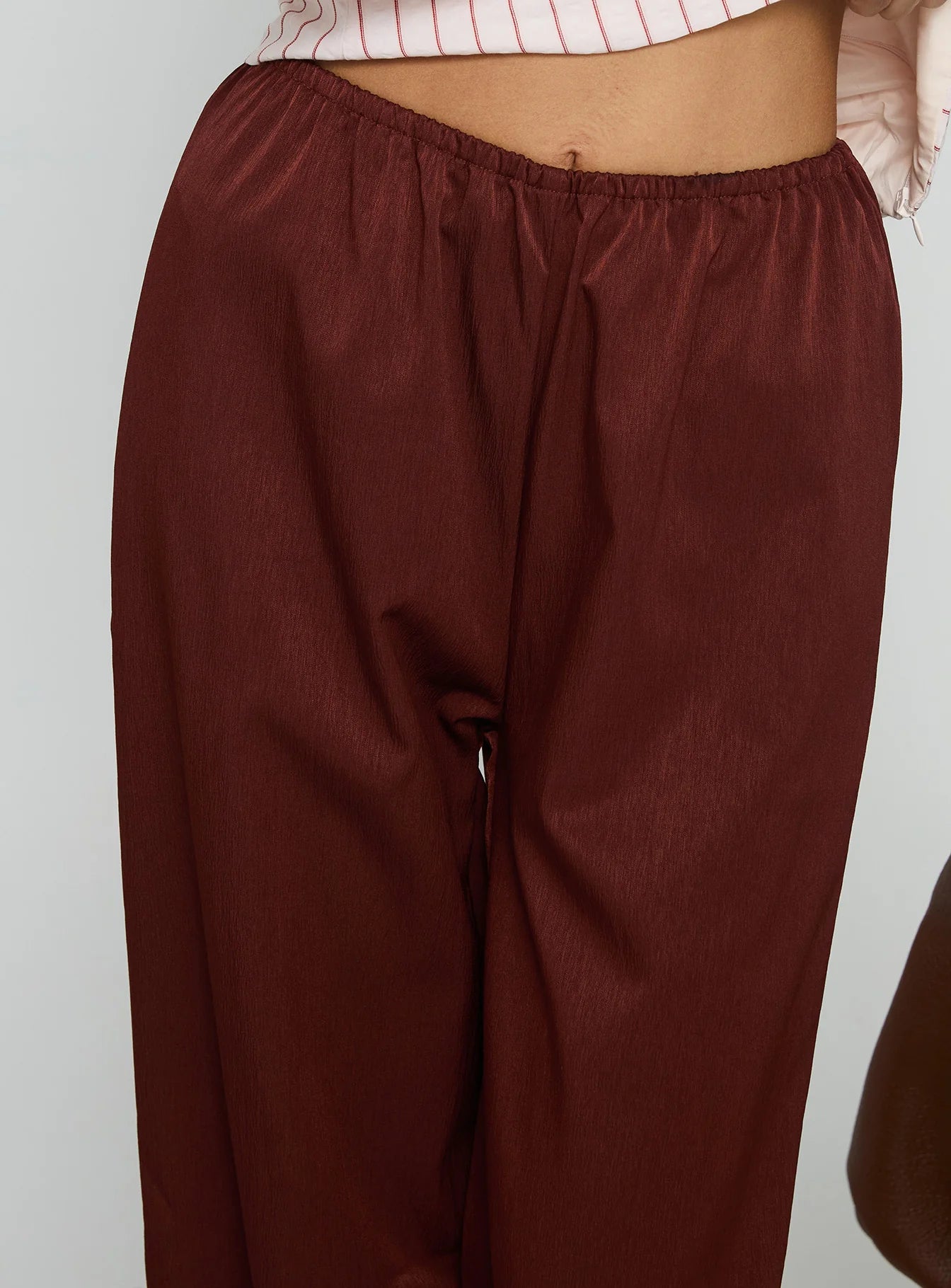 Dorie Straight Leg Pants Chocolate