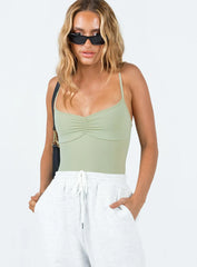Linden Bodysuit Khaki