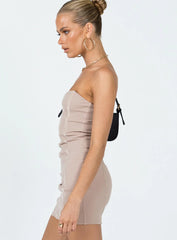 Tristian Mini Dress Brown