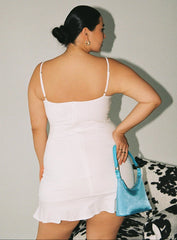 Kiribati Mini Dress White Curve