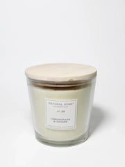 Lemongrass & Ginger Natural Home 31 oz scented candle