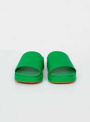 Delia Sandals Primary Green