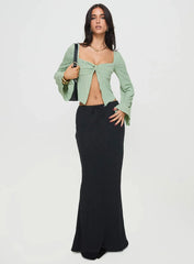 Mani Long Sleeve Top Green
