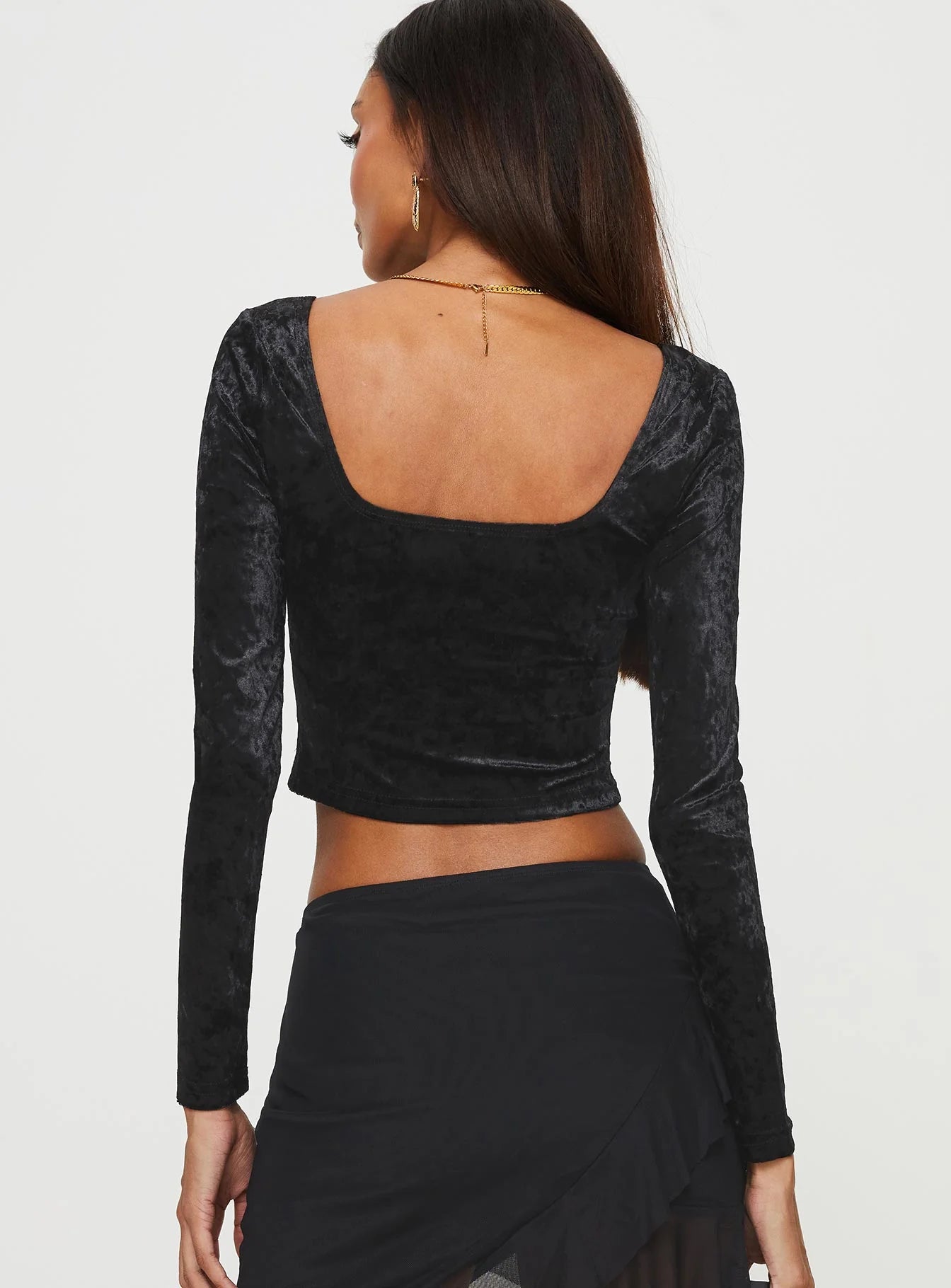 Brako Long Sleeve Top Black