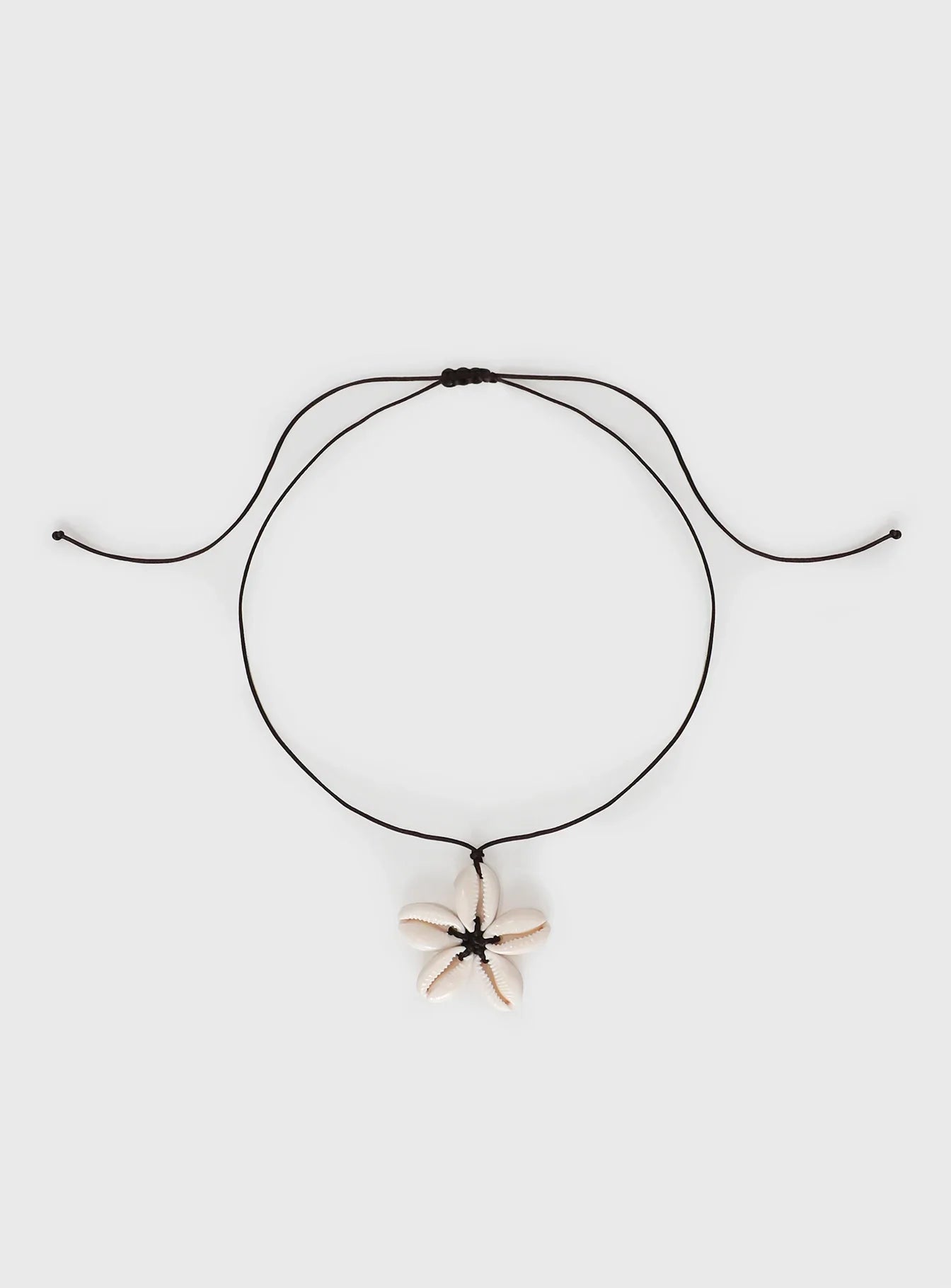 Teardrops Shell Necklace Multi