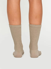 Back Around Socks Oat