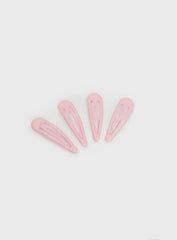 Felipe Hair Clip Pack Pink