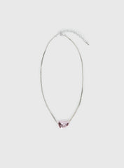 Living Large Pendant Necklace Pink