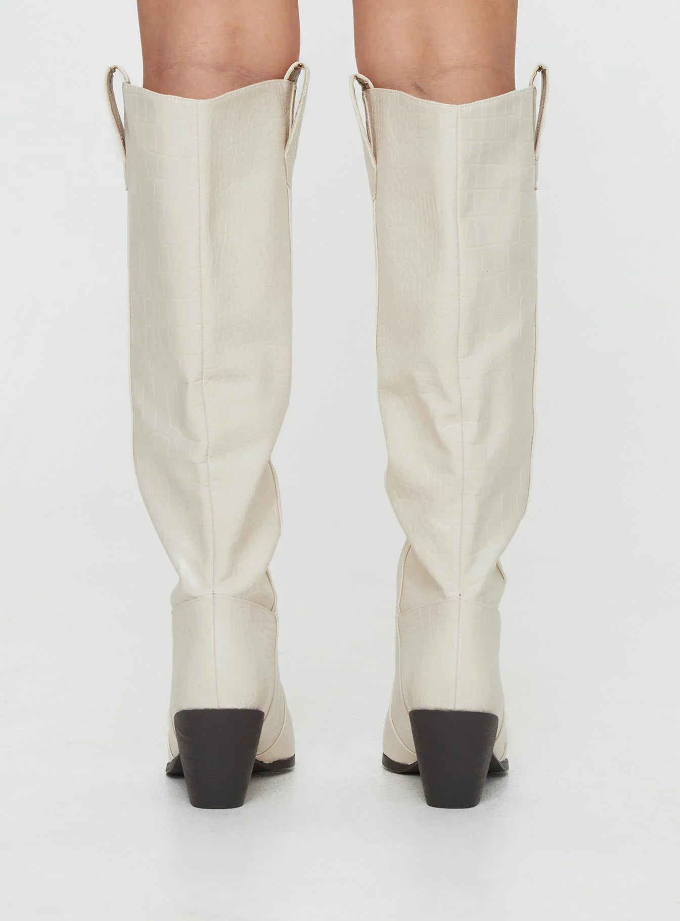 Riley Boots Ecru