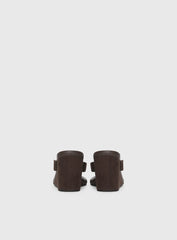 Billini Ravyn Heels Dark Cacao Faux Suede