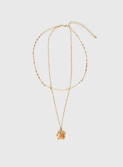 Osias Hibiscus Necklace Pack Gold