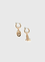 Oh Howdy Earrings Gold