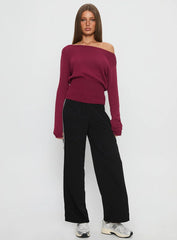 Fusion Tailored Track Pant Black