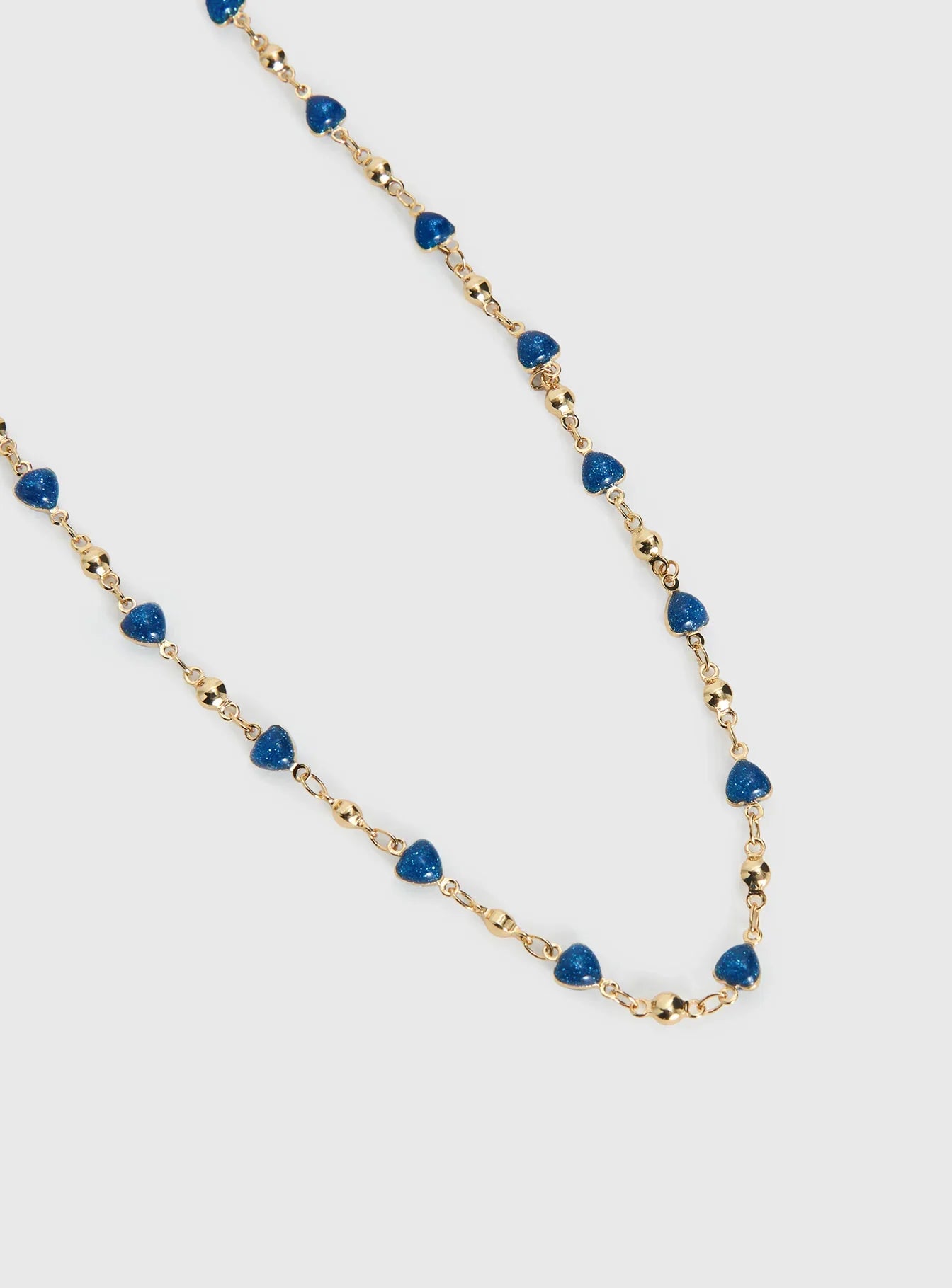 Abagail Gemstone Necklace Gold