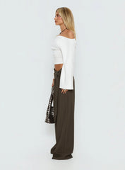 Elisson Layered Buckle Pants Grey