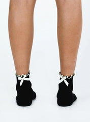 Lanter Socks Black Cream