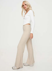 Montana Knit Pants Cream