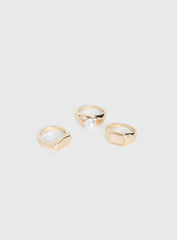 Dream Hour Ring Pack Gold