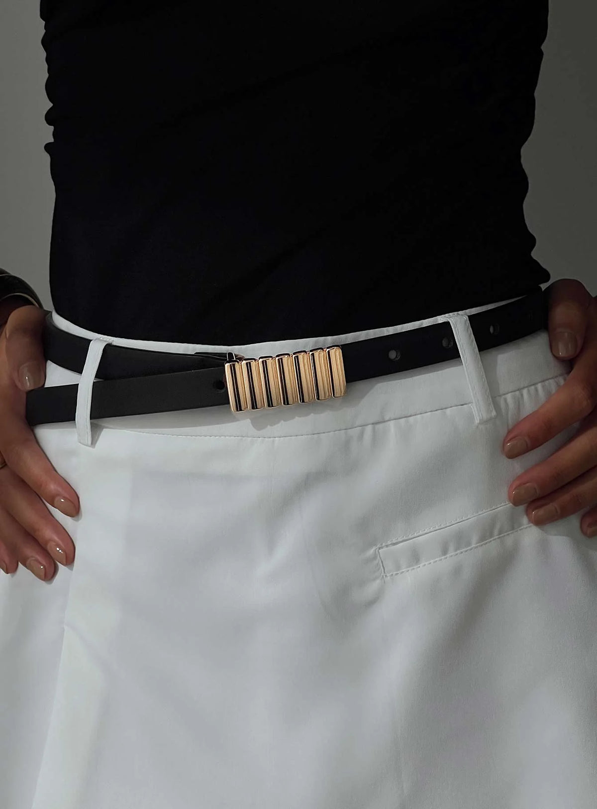Jacques Belt Black Gold