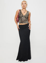 Honeymoon Stage Top Leopard