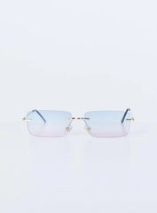 Indi Sunglasses Blue Ombre