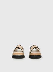 Odi Sandals Tan Black