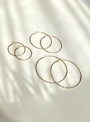 Guessing Game Hoop Earring Pack Gold