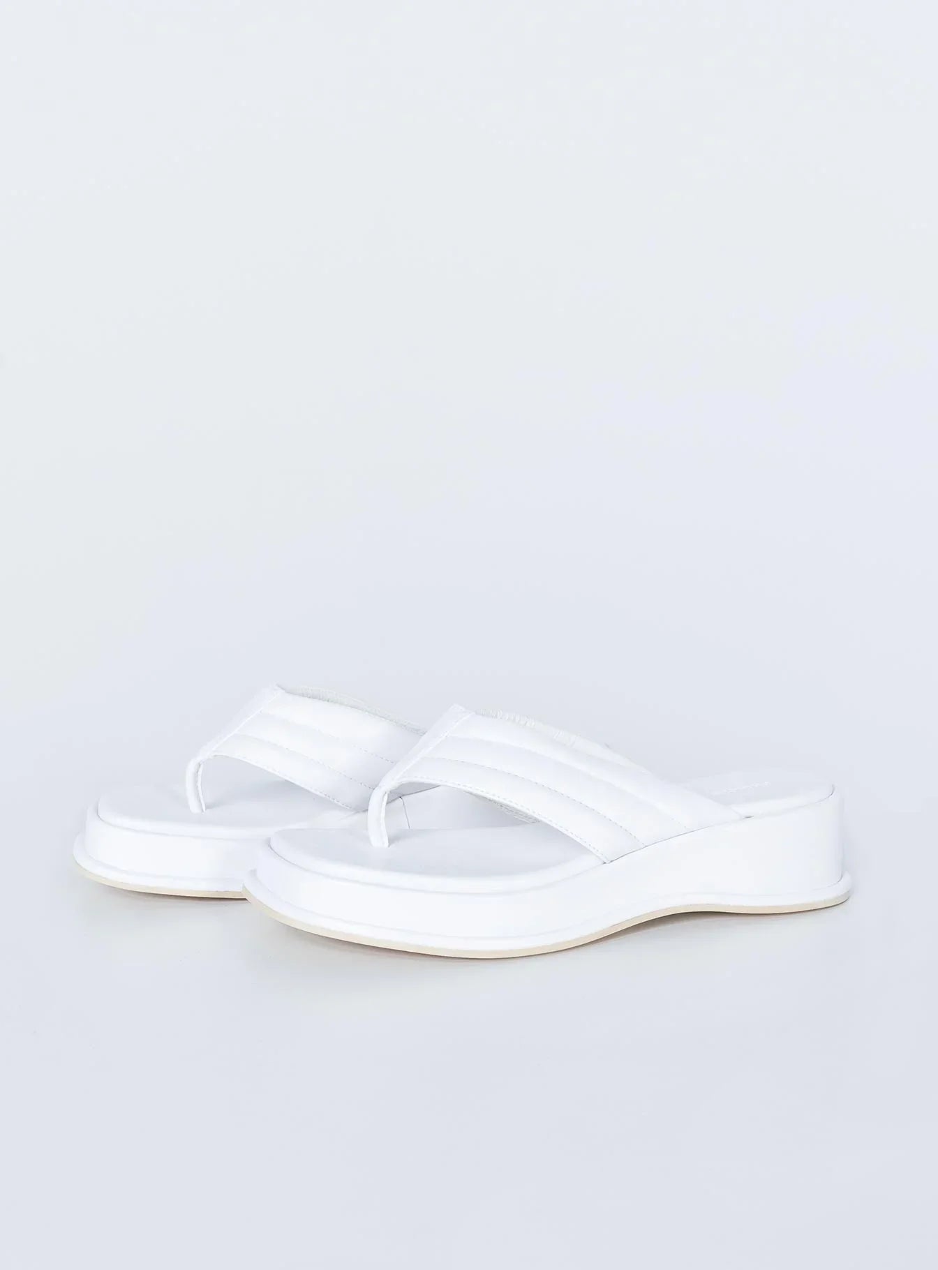Pump It Up Platforms White