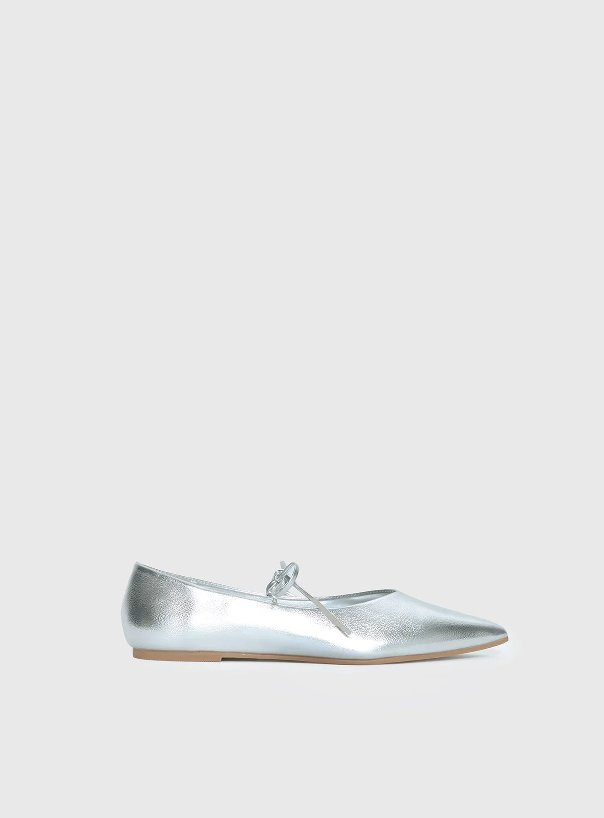 Billini Haruna Ballet Flats Silver Metallic