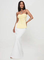Laurenita Longline Tube Top Yellow