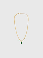 Seeley Snake Chain Pendant Necklace Gold