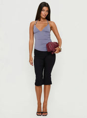 Jessicca Hardware Detail Cami Top Blue