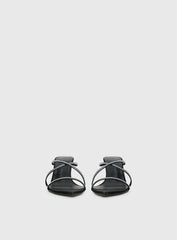 Billini Effy Heels Black Satin Diamante