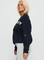 UC Berkeley Offside Crewneck Sweatshirt Navy