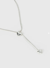 Consideration Necklace Silver
